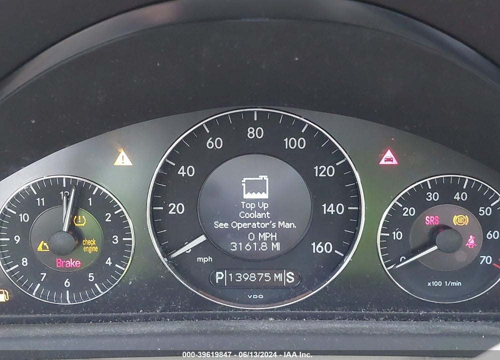 2009 MERCEDES-BENZ CLK 350 VIN: WDBTK56F39F265021