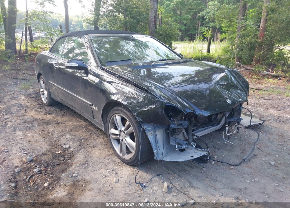 2009 MERCEDES-BENZ CLK 350 VIN: WDBTK56F39F265021