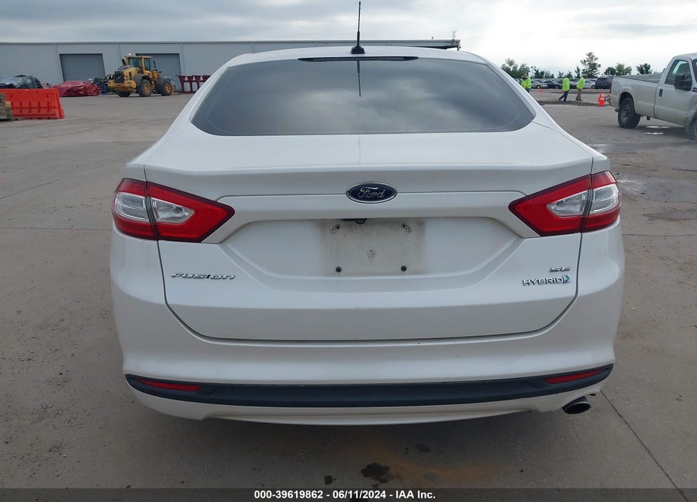 2013 FORD FUSION HYBRID SE VIN: 3FA6P0LU9DR224304