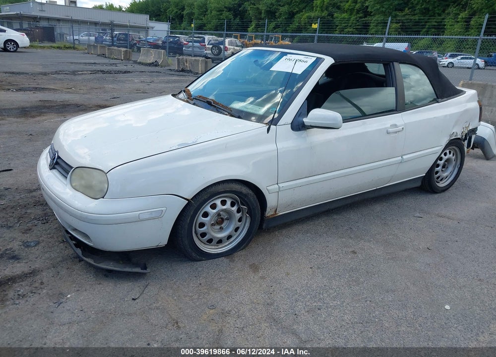 1999 VOLKSWAGEN CABRIO GL VIN: 3VWCB61E5XM813861