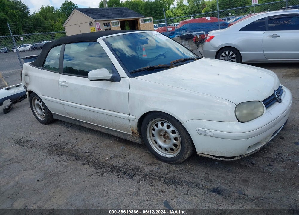1999 VOLKSWAGEN CABRIO GL VIN: 3VWCB61E5XM813861