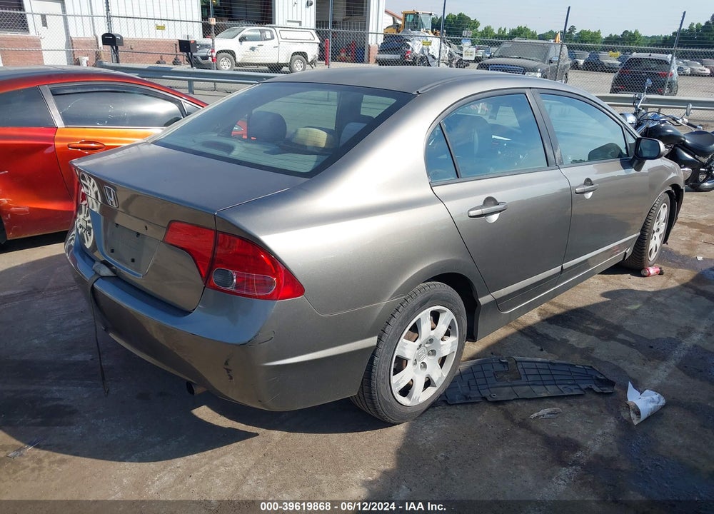 2008 HONDA CIVIC LX VIN: 2HGFA16568H332548