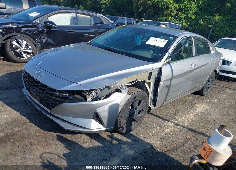 2022 HYUNDAI ELANTRA SEL VIN: 5NPLS4AG2NH084715