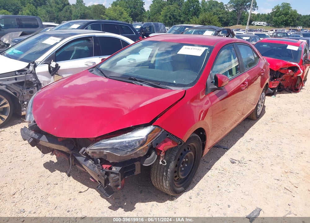 2017 TOYOTA COROLLA LE VIN: 2T1BURHE2HC960763