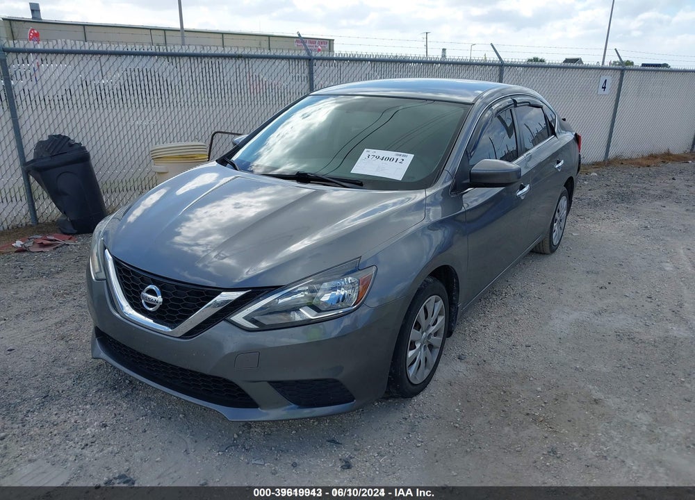 2017 NISSAN SENTRA S VIN: 3N1AB7AP0HY274810