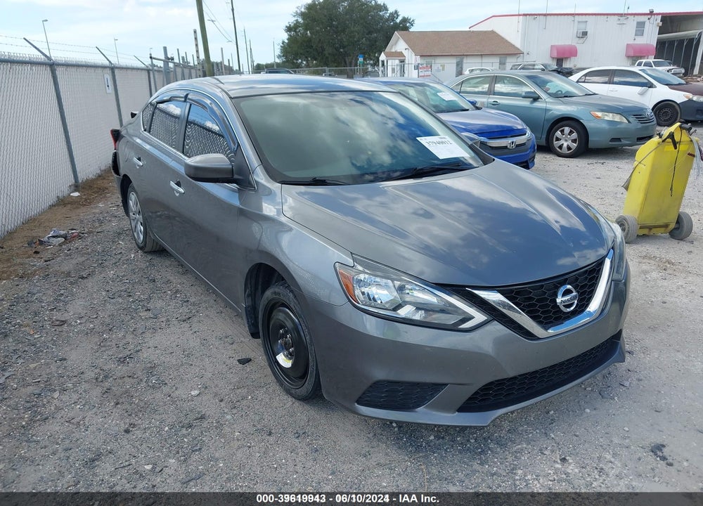 2017 NISSAN SENTRA S VIN: 3N1AB7AP0HY274810