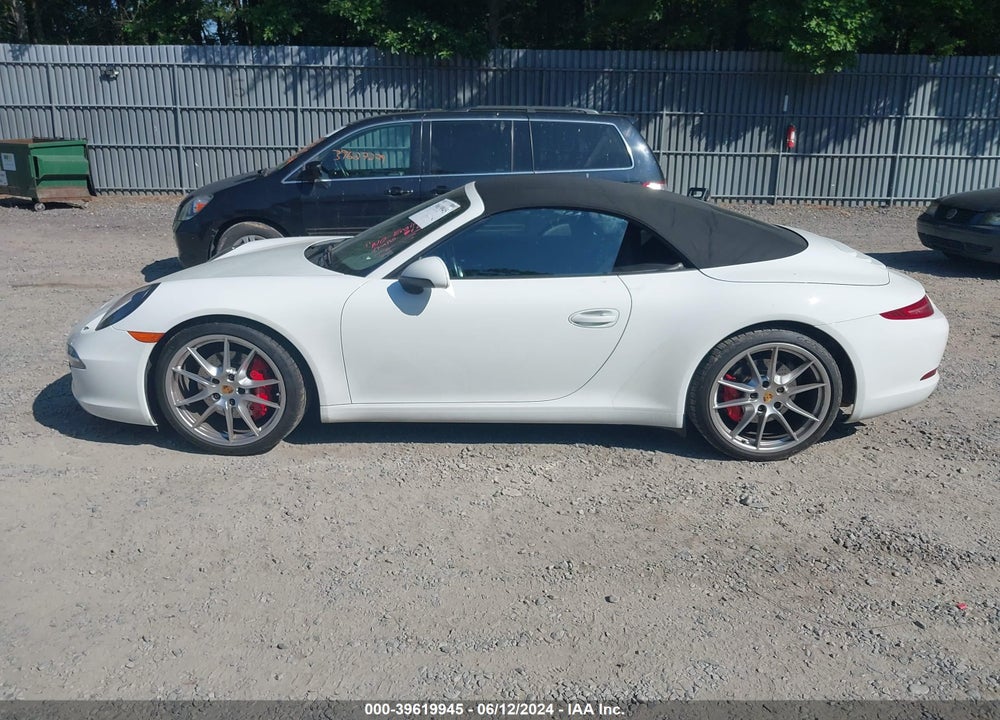 2016 PORSCHE 911 CARRERA 4 GTS/CARRERA 4S/CARRERA GTS/CARRERA S VIN: WP0CB2A9XGS154326