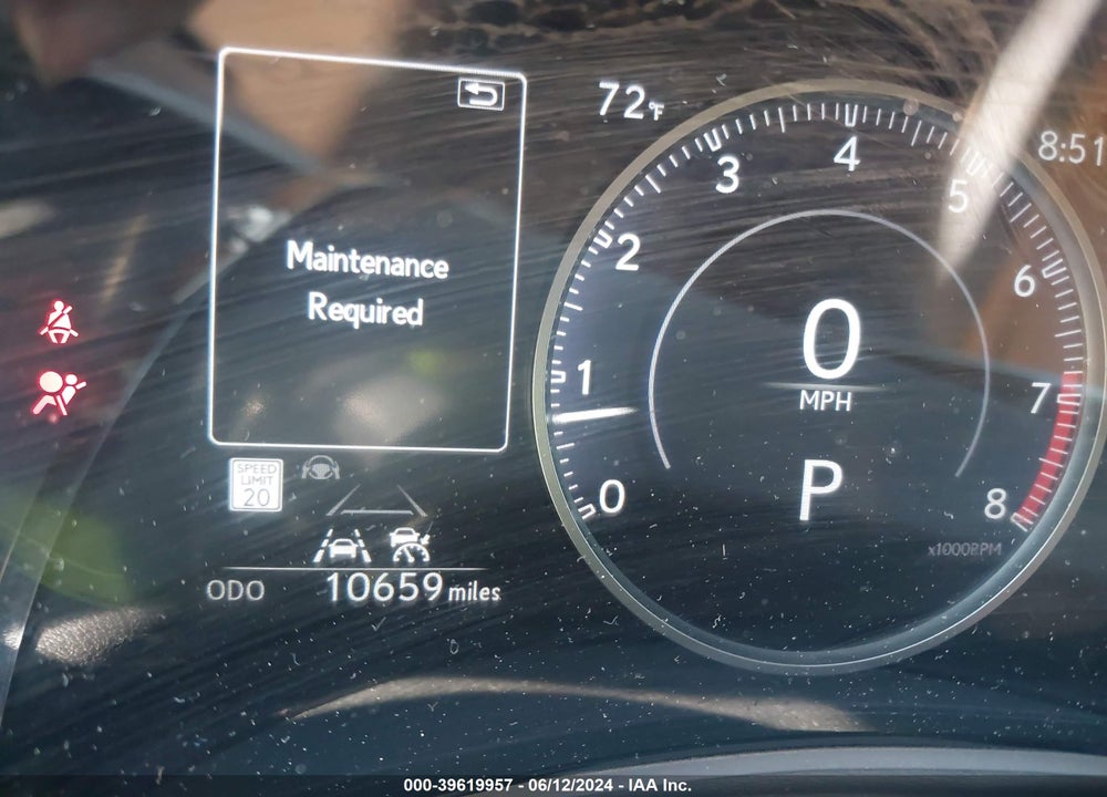 2024 LEXUS NX 250 PREMIUM VIN: JTJGDCAZXR5017824