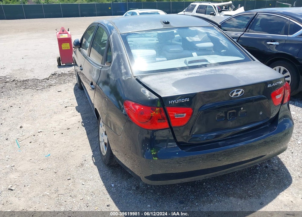 2008 HYUNDAI ELANTRA GLS/SE VIN: KMHDU46D98U314057