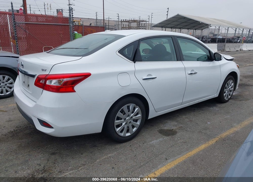 2016 NISSAN SENTRA SV VIN: 3N1AB7AP6GY217333