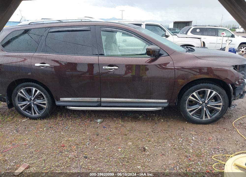 2019 NISSAN PATHFINDER PLATINUM VIN: 5N1DR2MM5KC603037