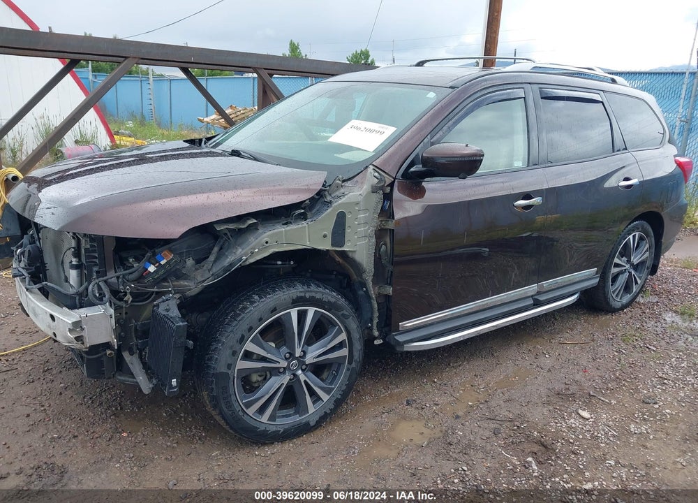 2019 NISSAN PATHFINDER PLATINUM VIN: 5N1DR2MM5KC603037