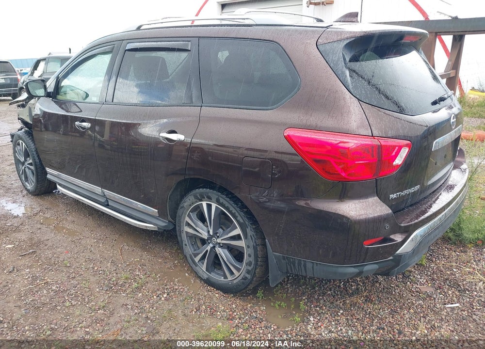 2019 NISSAN PATHFINDER PLATINUM VIN: 5N1DR2MM5KC603037