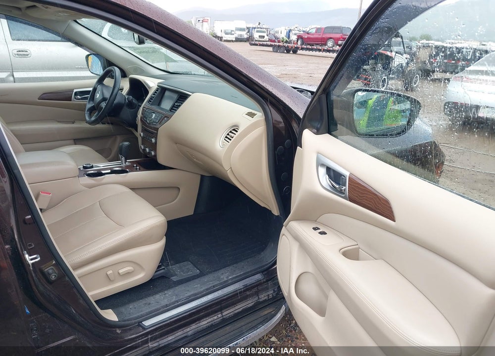 2019 NISSAN PATHFINDER PLATINUM VIN: 5N1DR2MM5KC603037