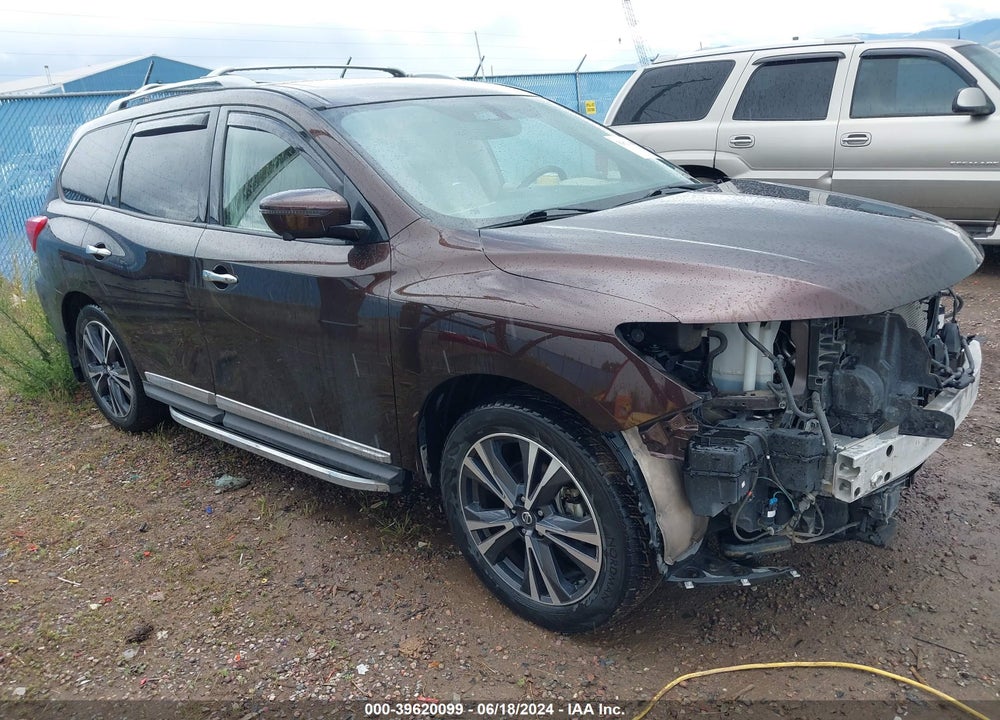 2019 NISSAN PATHFINDER PLATINUM VIN: 5N1DR2MM5KC603037