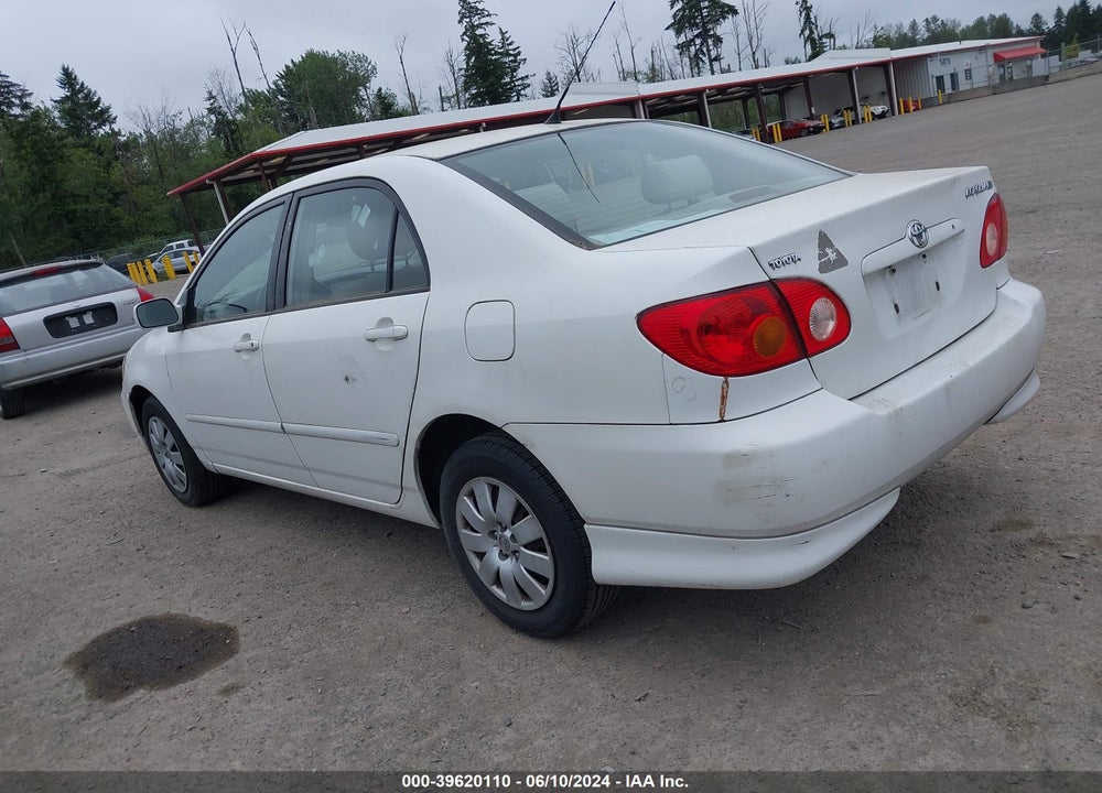 2003 TOYOTA COROLLA LE VIN: JTDBR32E332012578