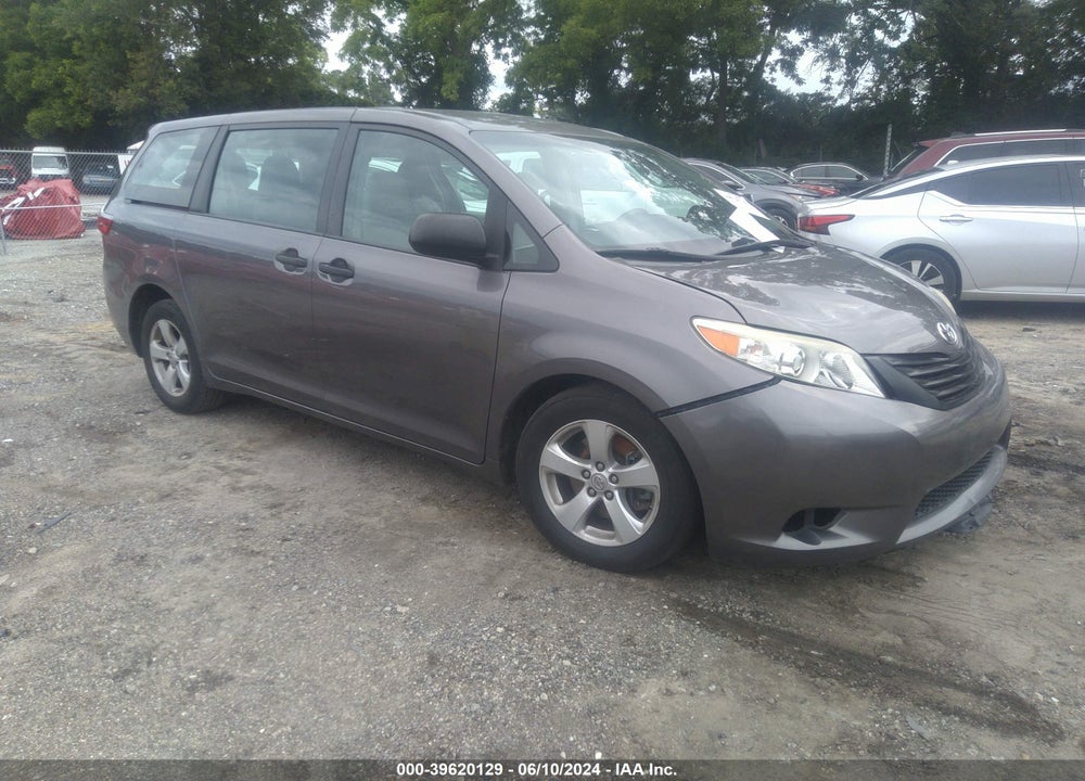 2016 TOYOTA SIENNA L 7 PASSENGER VIN: 5TDZK3DC5GS754526
