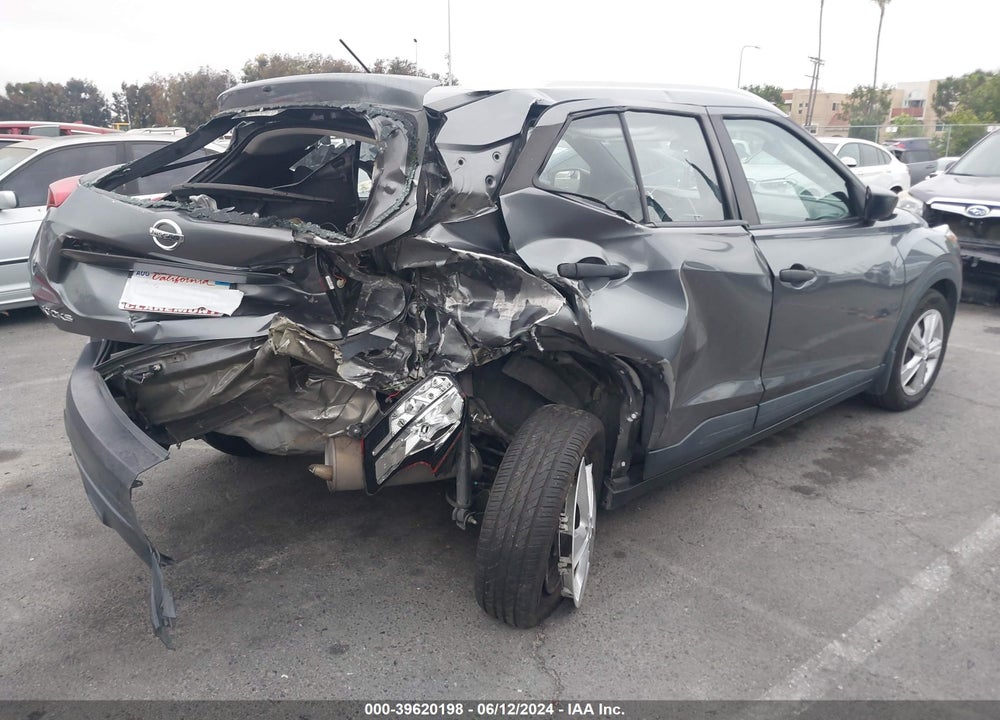2019 NISSAN KICKS S VIN: 3N1CP5CU9KL541593