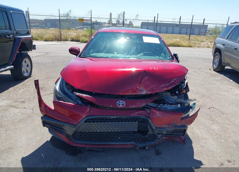 2022 TOYOTA COROLLA SE VIN: JTDP4MCE8NJ087942