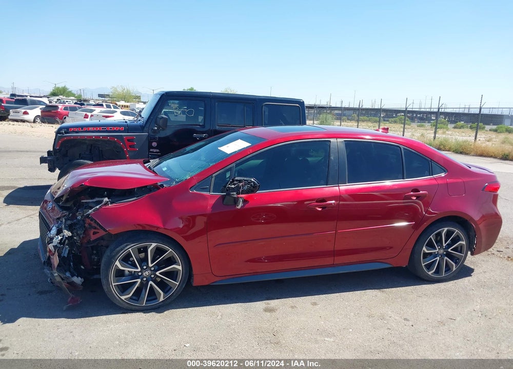 2022 TOYOTA COROLLA SE VIN: JTDP4MCE8NJ087942