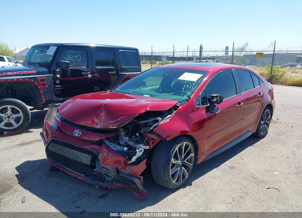 2022 TOYOTA COROLLA SE VIN: JTDP4MCE8NJ087942