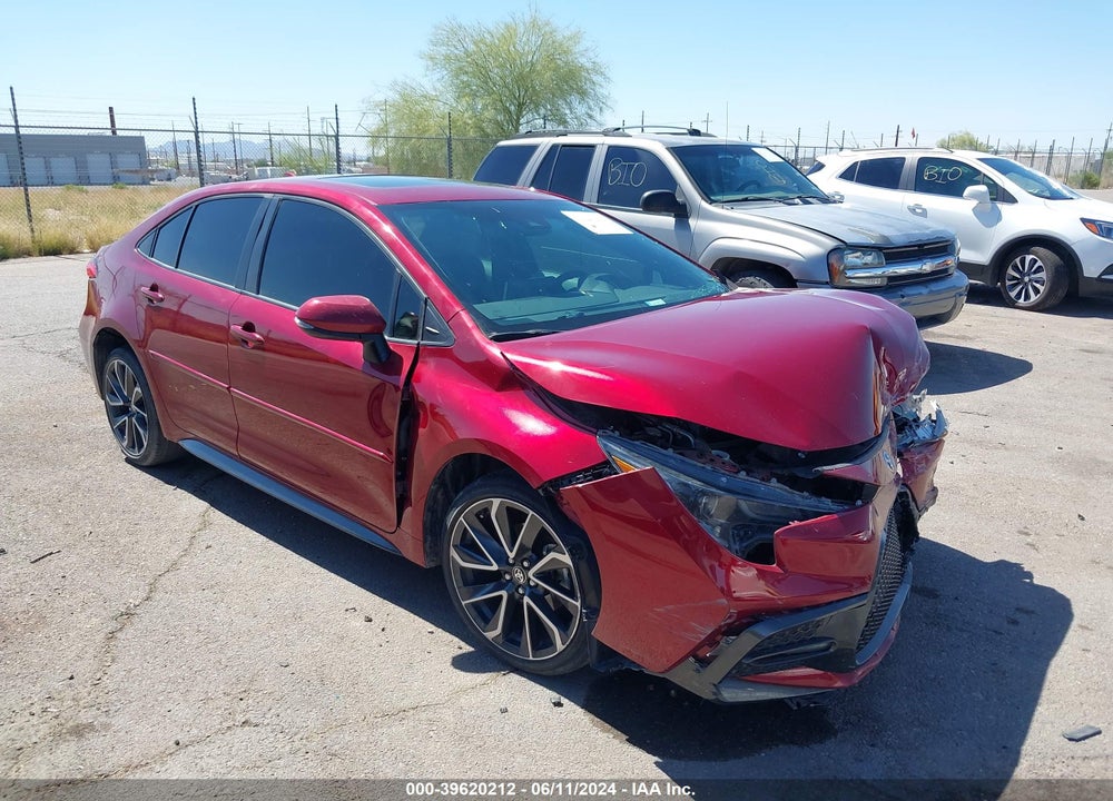 2022 TOYOTA COROLLA SE VIN: JTDP4MCE8NJ087942