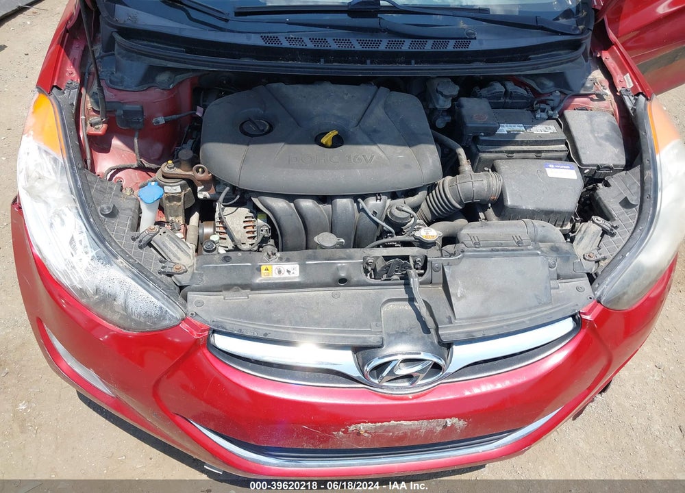 2012 HYUNDAI ELANTRA GLS (ULSAN PLANT) VIN: KMHDH4AE1CU290897