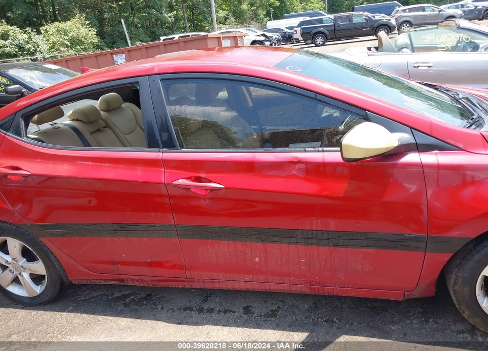 2012 HYUNDAI ELANTRA GLS (ULSAN PLANT) VIN: KMHDH4AE1CU290897