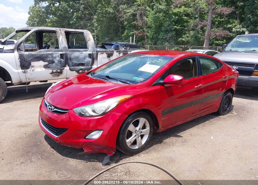2012 HYUNDAI ELANTRA GLS (ULSAN PLANT) VIN: KMHDH4AE1CU290897