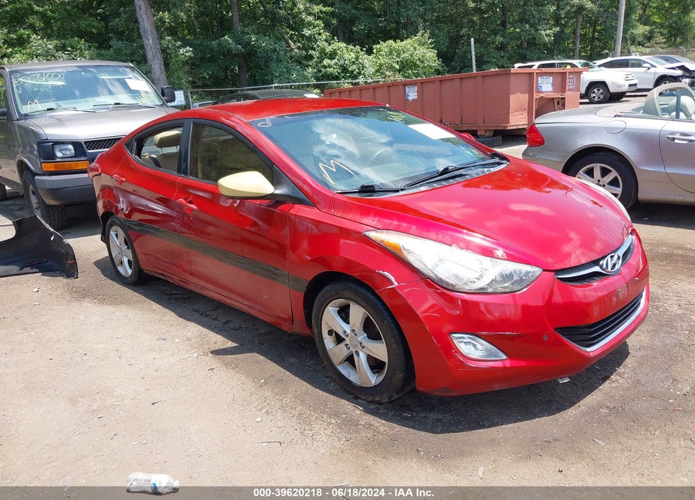 2012 HYUNDAI ELANTRA GLS (ULSAN PLANT) VIN: KMHDH4AE1CU290897