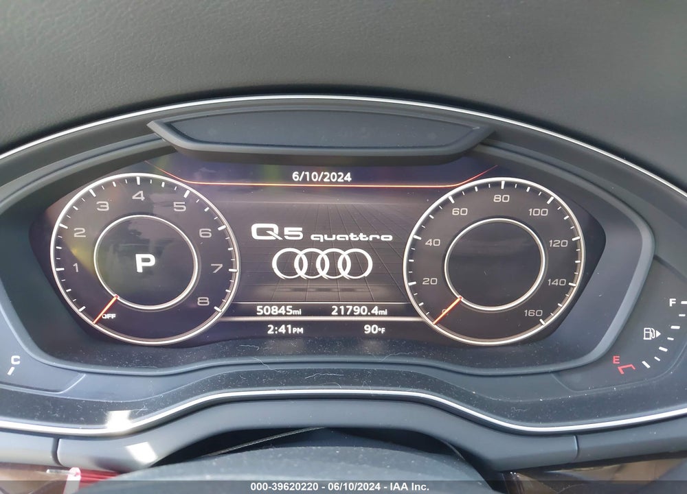2018 AUDI Q5 2.0T PREMIUM/2.0T TECH PREMIUM VIN: WA1BNAFY5J2207755