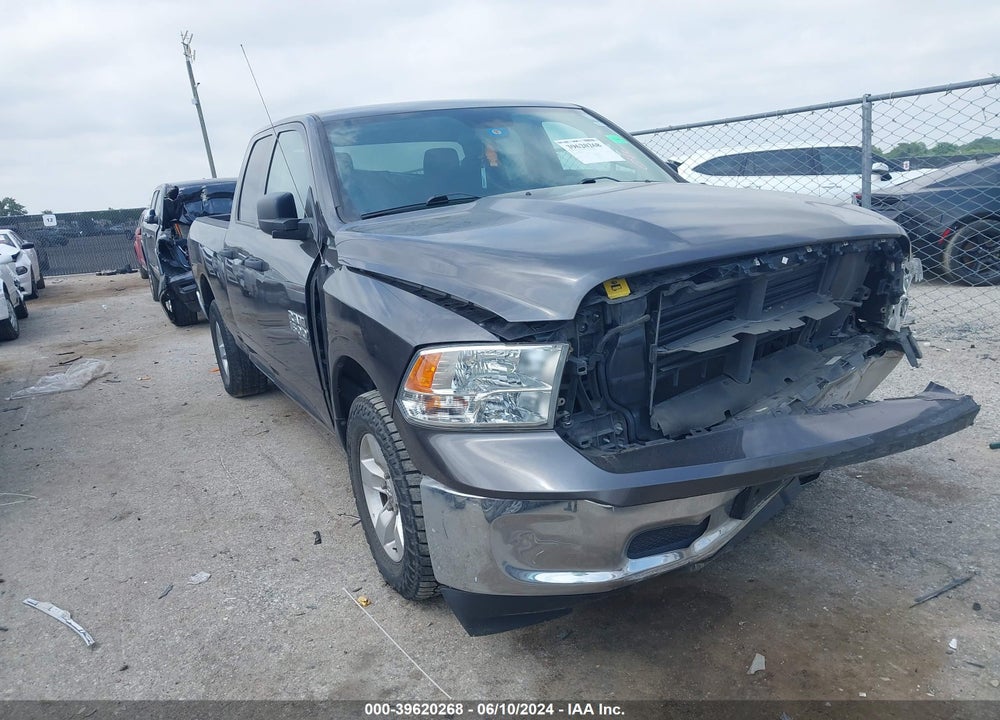 2021 RAM 1500 CLASSIC TRADESMAN QUAD CAB 4X2 6'4 BOX VIN: 1C6RR6FG8MS503958