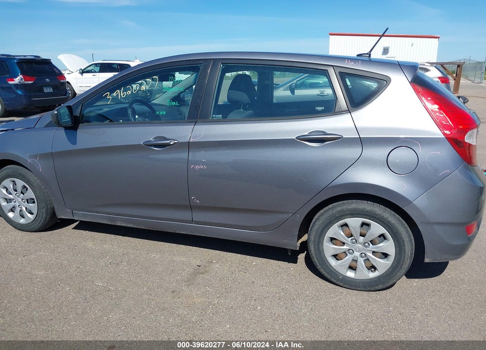 2017 HYUNDAI ACCENT SE VIN: KMHCT5AE8HU344476