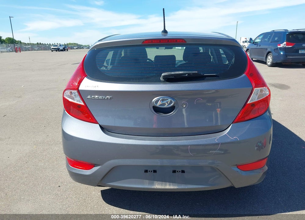 2017 HYUNDAI ACCENT SE VIN: KMHCT5AE8HU344476
