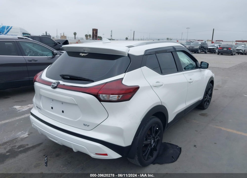 2022 NISSAN KICKS SV XTRONIC CVT VIN: 3N1CP5CV8NL480976