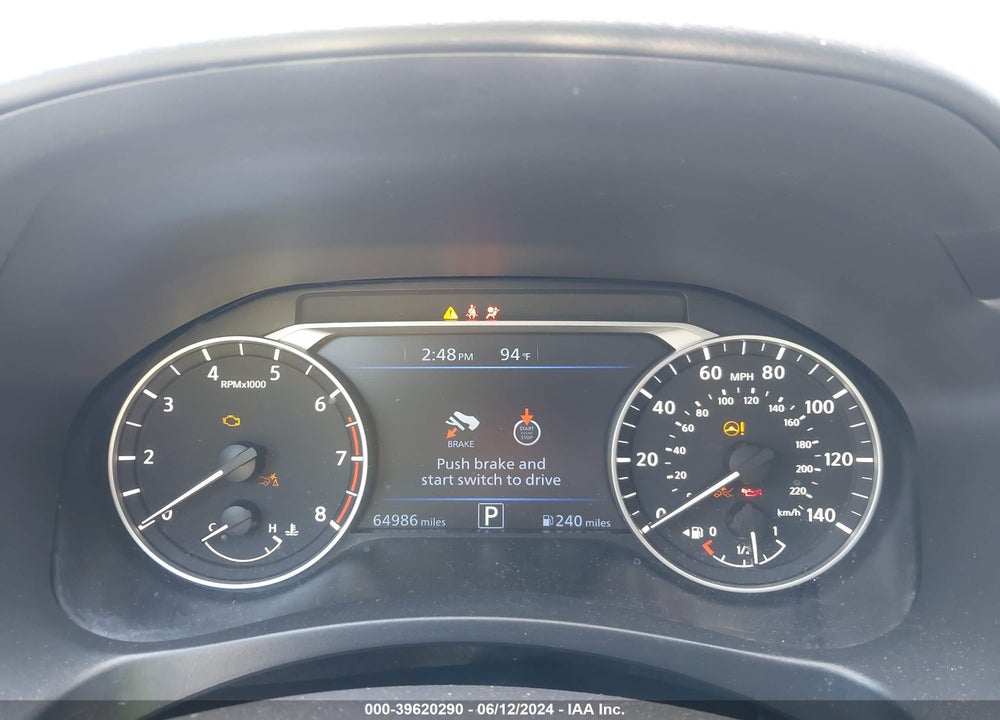 2020 NISSAN ALTIMA SL FWD VIN: 1N4BL4EVXLC183542