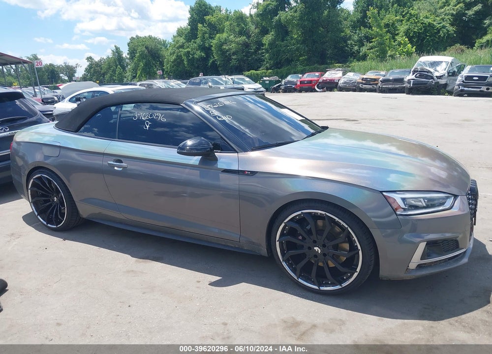 2018 AUDI S5 3.0T PREMIUM PLUS VIN: WAU24GF54JN001615