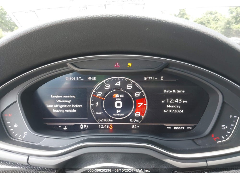 2018 AUDI S5 3.0T PREMIUM PLUS VIN: WAU24GF54JN001615