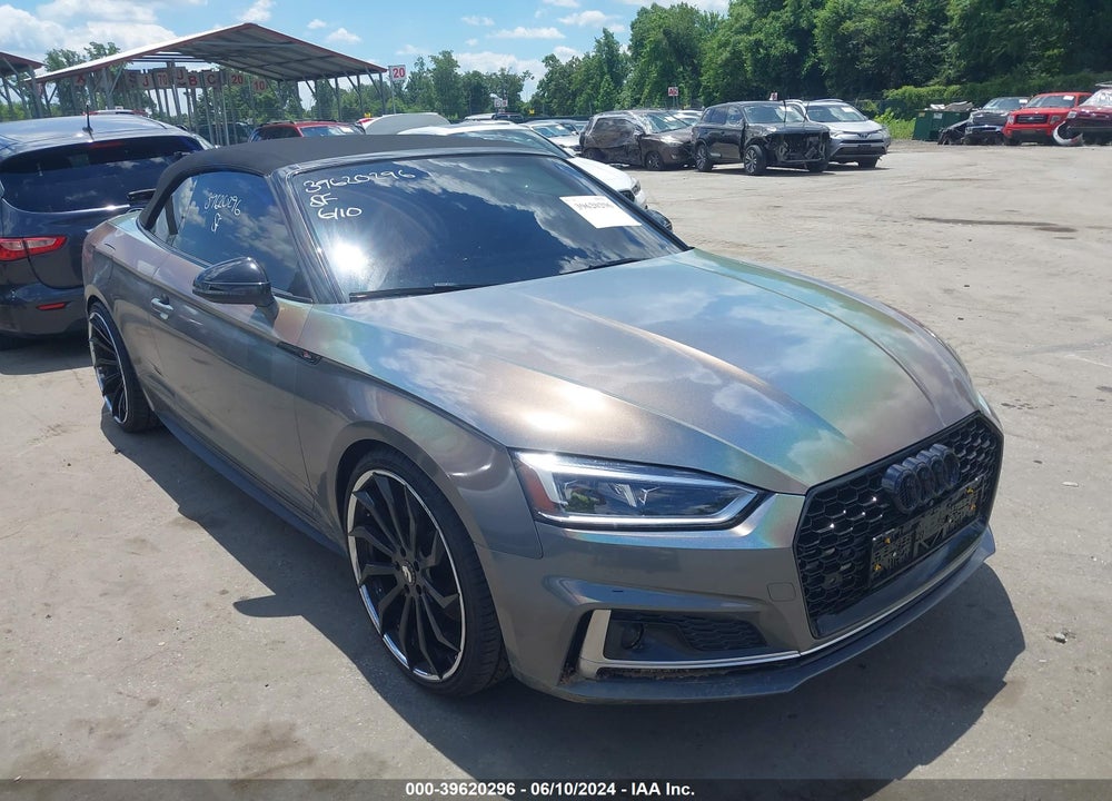 2018 AUDI S5 3.0T PREMIUM PLUS VIN: WAU24GF54JN001615