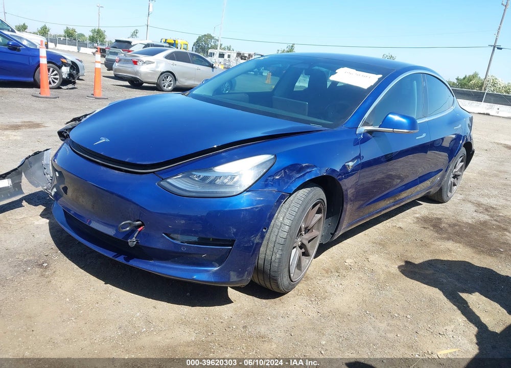 2018 TESLA MODEL 3 LONG RANGE/MID RANGE VIN: 5YJ3E1EA2JF022526
