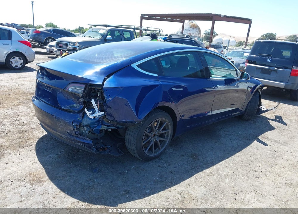2018 TESLA MODEL 3 LONG RANGE/MID RANGE VIN: 5YJ3E1EA2JF022526