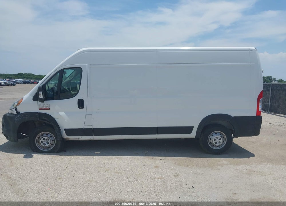 2021 RAM PROMASTER 2500 HIGH ROOF 159 WB VIN: 3C6LRVDG6ME527701