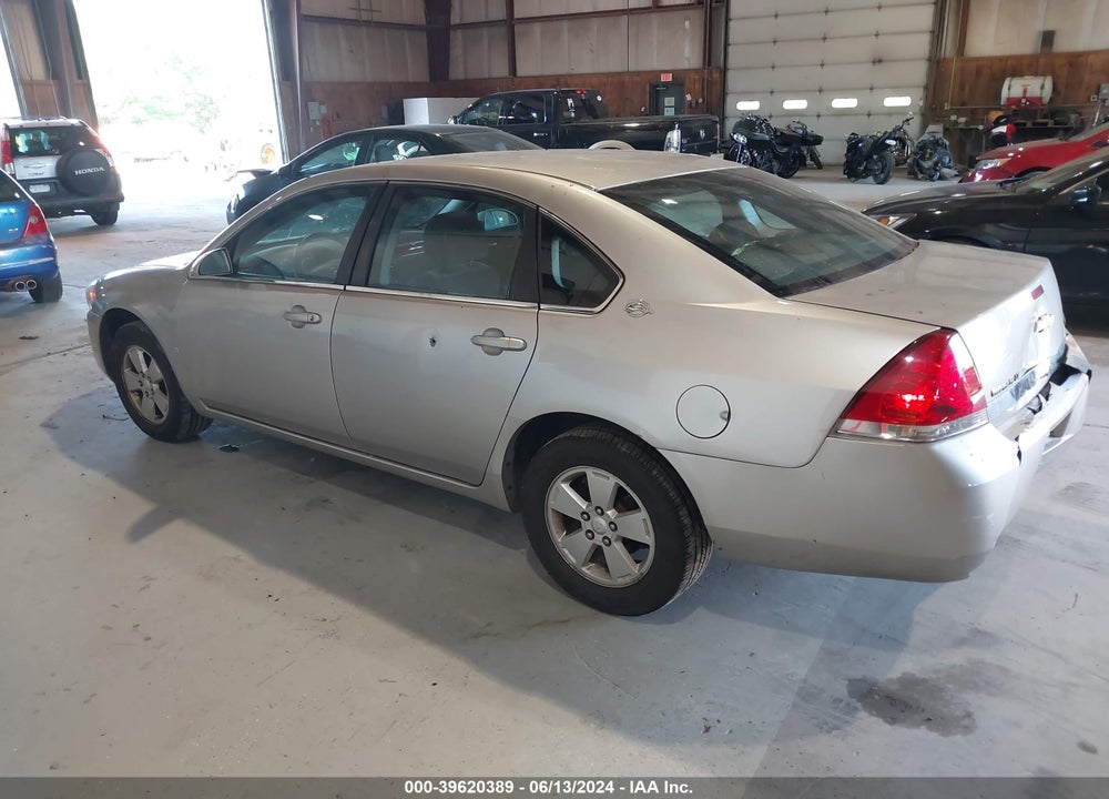 2008 CHEVROLET IMPALA LT VIN: 2G1WT55K989230073