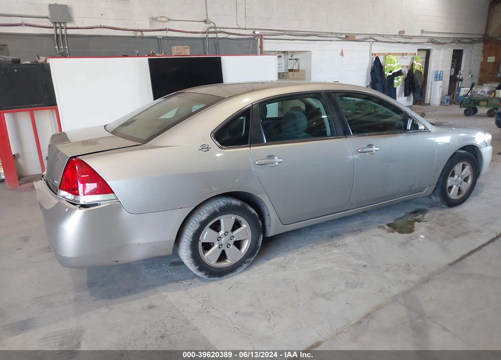 2008 CHEVROLET IMPALA LT VIN: 2G1WT55K989230073