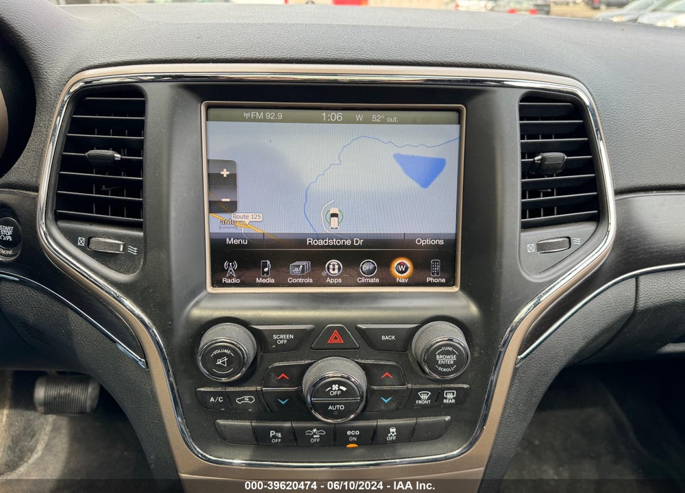 2014 JEEP GRAND CHEROKEE LIMITED VIN: 1C4RJFBM3EC331121