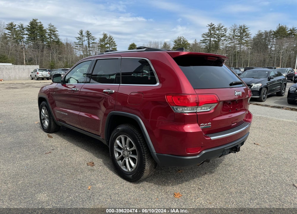 2014 JEEP GRAND CHEROKEE LIMITED VIN: 1C4RJFBM3EC331121