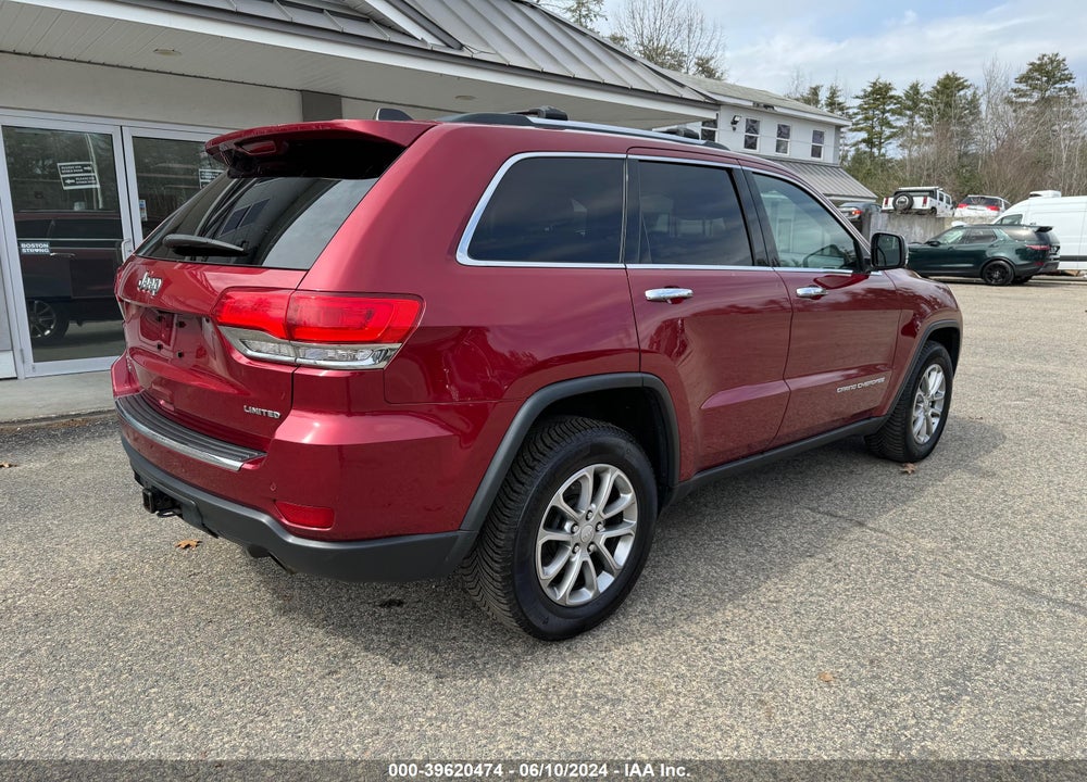 2014 JEEP GRAND CHEROKEE LIMITED VIN: 1C4RJFBM3EC331121