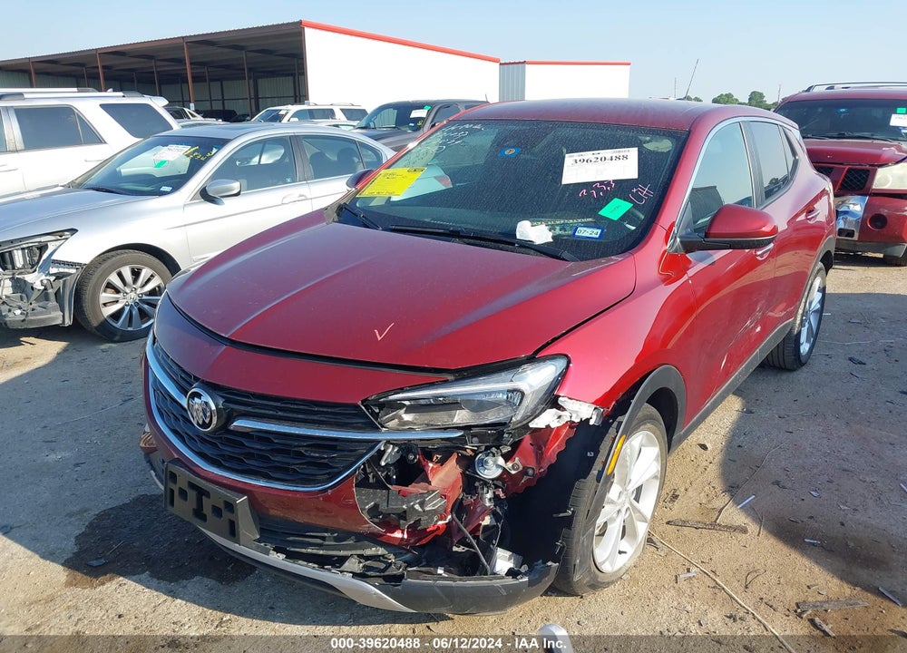 2022 BUICK ENCORE GX FWD PREFERRED VIN: KL4MMBS24NB124892