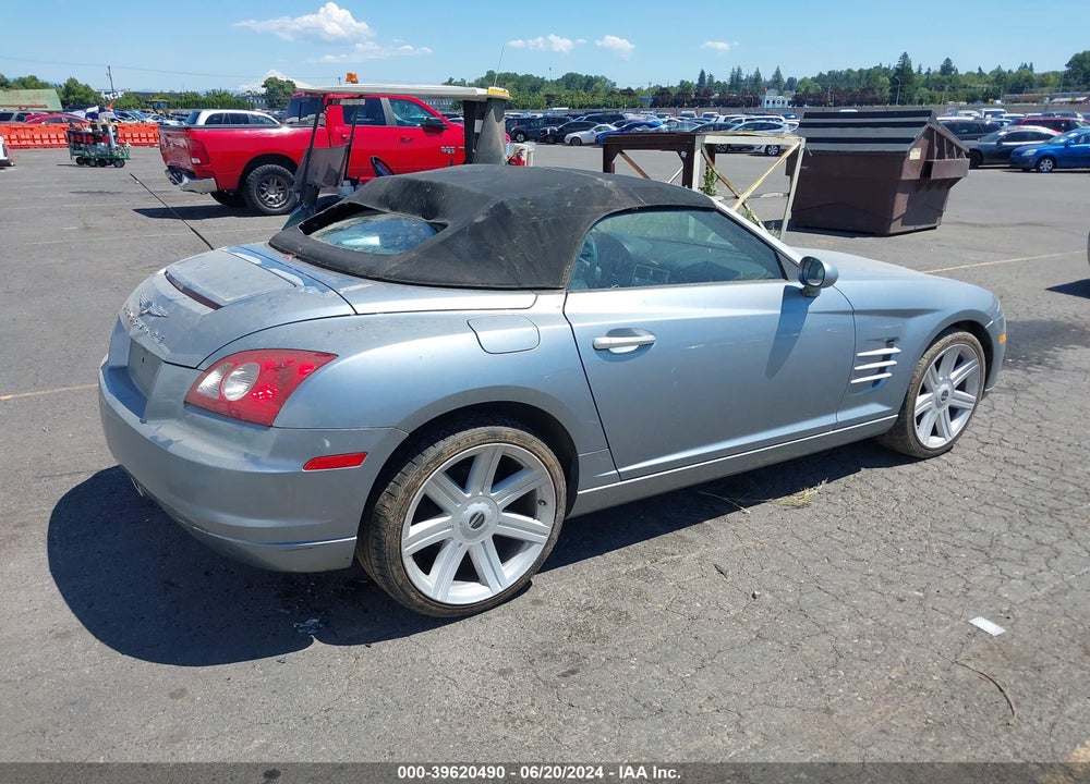 2005 CHRYSLER CROSSFIRE LIMITED VIN: 1C3AN65L25X035542