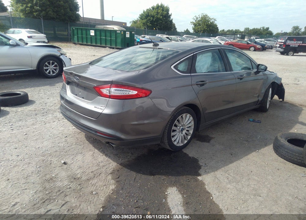 2013 FORD FUSION HYBRID SE VIN: 3FA6P0LUXDR197520